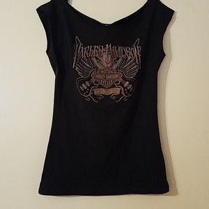 New, never worn Harley Davidson sleeveless top